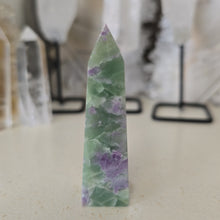 Load image into Gallery viewer, Serpentine Fluorite &#39;Bolivianite&#39; Tower - A Grade
