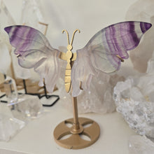 Load image into Gallery viewer, Fluorite Butterfly Wings
