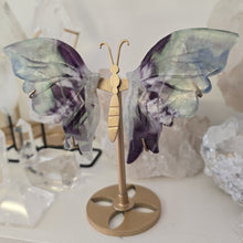 Load image into Gallery viewer, Feather Fluorite Butterfly Wings
