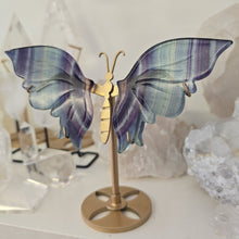 Load image into Gallery viewer, Fluorite Butterfly Wings
