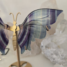 Load image into Gallery viewer, Fluorite Butterfly Wings
