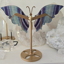 Load image into Gallery viewer, Fluorite Butterfly Wings
