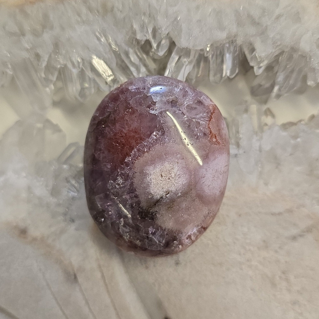 Flower Agate Palmstone