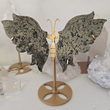 Load image into Gallery viewer, Pyrite Butterfly Wings
