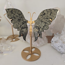 Load image into Gallery viewer, Pyrite Butterfly Wings
