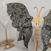 Load image into Gallery viewer, Pyrite Butterfly Wings
