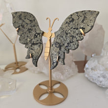 Load image into Gallery viewer, Pyrite Butterfly Wings
