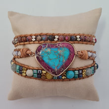 Load image into Gallery viewer, Healing Jasper Love Wrap Bracelet
