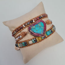 Load image into Gallery viewer, Healing Jasper Love Wrap Bracelet
