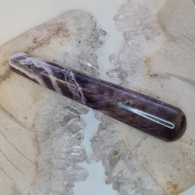 Load image into Gallery viewer, Chevron Amethyst Massage Wand
