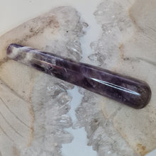 Load image into Gallery viewer, Chevron Amethyst Massage Wand
