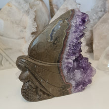 Load image into Gallery viewer, Amethyst Cluster Mermaid
