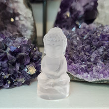 Load image into Gallery viewer, Clear Quartz Buddha

