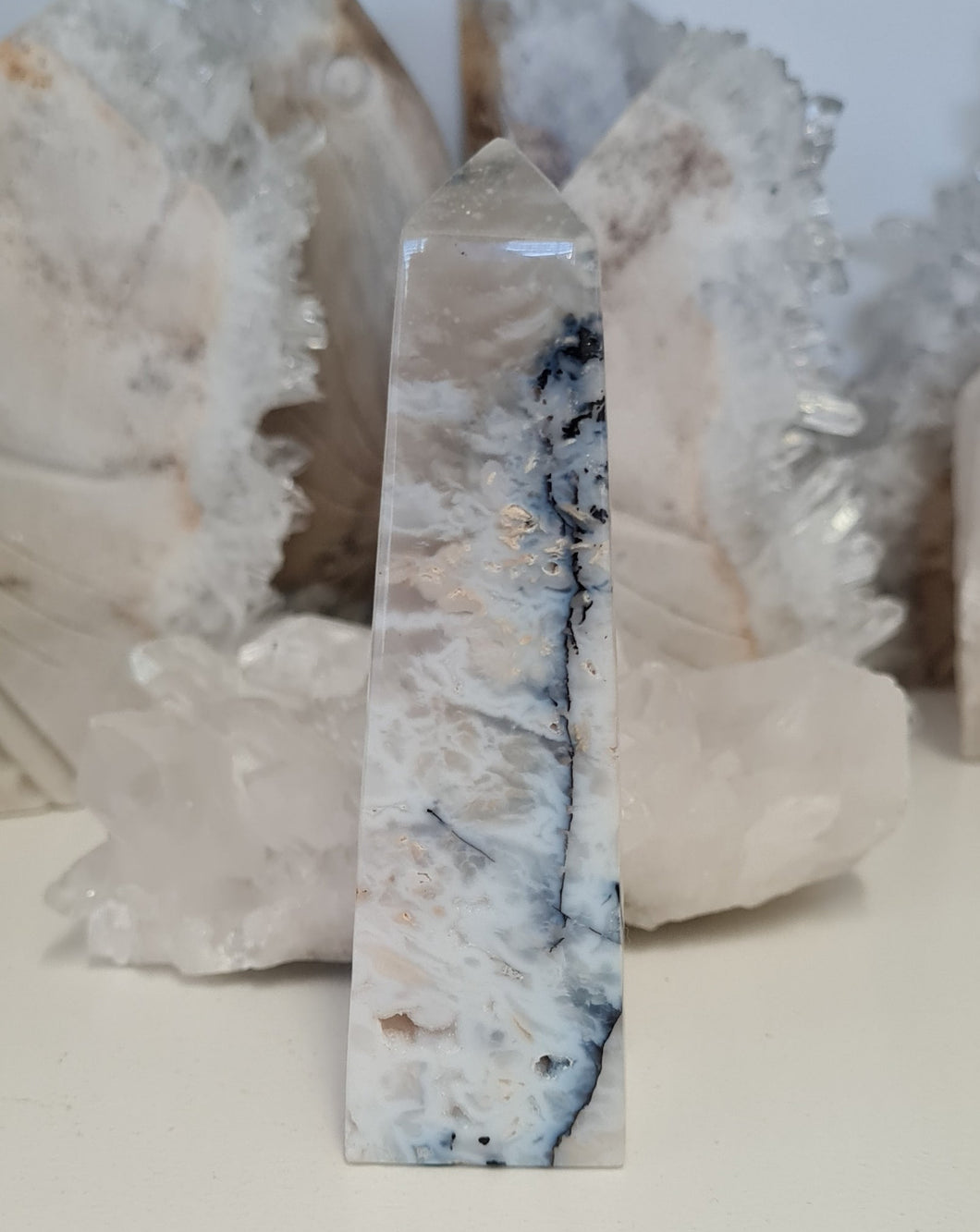 Dendritic Agate Tower