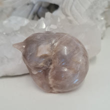 Load image into Gallery viewer, Moonstone Sleeping Cat

