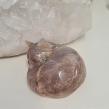 Load image into Gallery viewer, Moonstone Sleeping Cat
