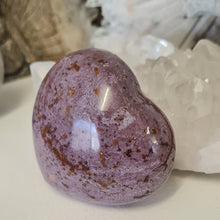Load image into Gallery viewer, Ocean Jasper Puffy Heart
