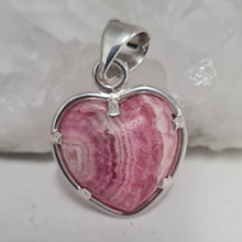 Load image into Gallery viewer, Rhodochrosite Sterling Silver Pendant
