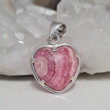 Load image into Gallery viewer, Rhodochrosite Sterling Silver Pendant
