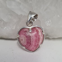 Load image into Gallery viewer, Rhodochrosite Sterling Silver Pendant
