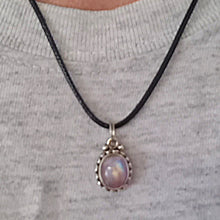 Load image into Gallery viewer, Moonstone Sterling Silver Pendant
