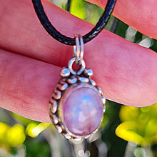 Load image into Gallery viewer, Moonstone Sterling Silver Pendant
