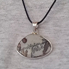 Load image into Gallery viewer, Picture Jasper Sterling Silver Pendant
