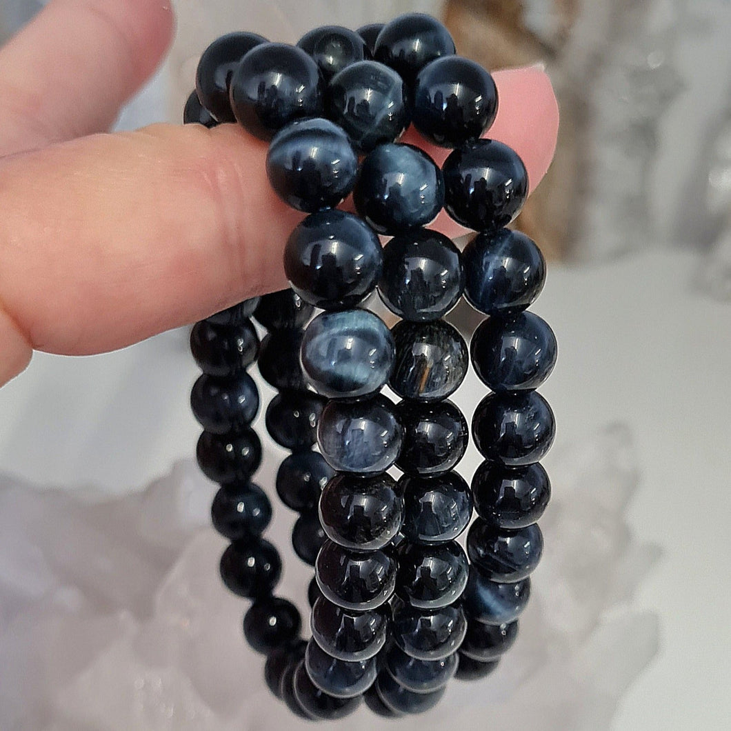 Blue Tiger's Eye Bracelet