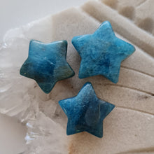 Load image into Gallery viewer, Blue Apatite Stars and Moons

