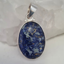 Load image into Gallery viewer, Lapis Lazuli Sterling Silver Pendant
