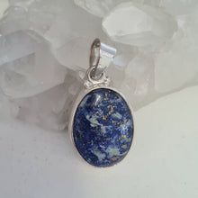 Load image into Gallery viewer, Lapis Lazuli Sterling Silver Pendant

