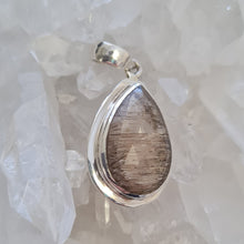 Load image into Gallery viewer, Rutile Quartz Sterling Silver Pendant

