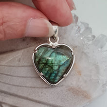Load image into Gallery viewer, Labradorite Sterling Silver Pendant
