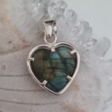 Load image into Gallery viewer, Labradorite Sterling Silver Pendant
