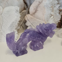 Load image into Gallery viewer, Purple Fluorite Dragon
