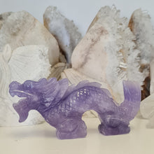 Load image into Gallery viewer, Purple Fluorite Dragon
