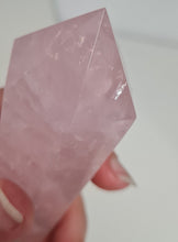 Load image into Gallery viewer, Rose Quartz Wand in Stand

