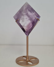 Load image into Gallery viewer, Amethyst Diamond with Stand
