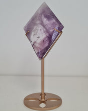 Load image into Gallery viewer, Amethyst Diamond with Stand
