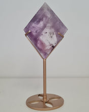 Load image into Gallery viewer, Amethyst Diamond with Stand

