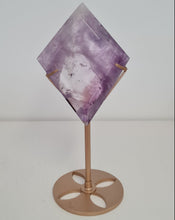 Load image into Gallery viewer, Amethyst Diamond with Stand
