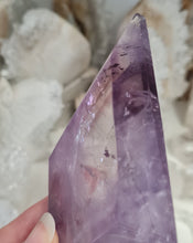 Load image into Gallery viewer, Amethyst Diamond with Stand
