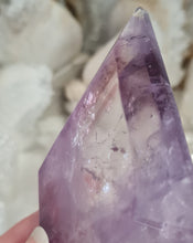 Load image into Gallery viewer, Amethyst Diamond with Stand

