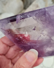 Load image into Gallery viewer, Amethyst Diamond with Stand
