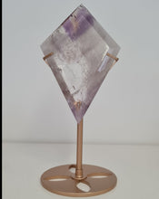 Load image into Gallery viewer, Amethyst Diamond with Stand
