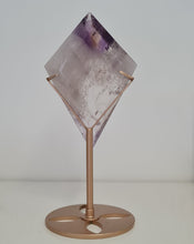 Load image into Gallery viewer, Amethyst Diamond with Stand
