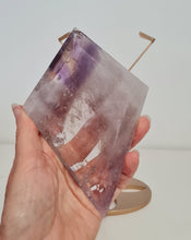 Load image into Gallery viewer, Amethyst Diamond with Stand
