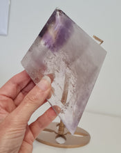 Load image into Gallery viewer, Amethyst Diamond with Stand
