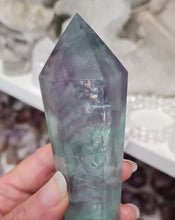 Load image into Gallery viewer, Fluorite Wand in Stand
