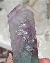 Load image into Gallery viewer, Fluorite Wand in Stand
